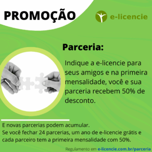 Leia mais sobre o artigo Promoção “Parceria e-licencie”